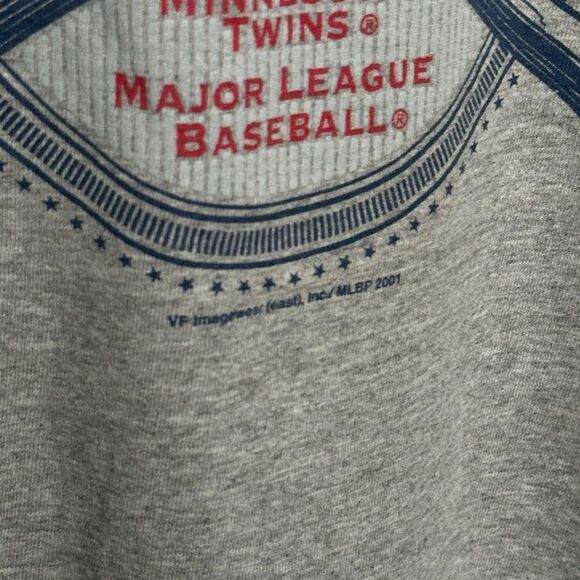 VTG MLB Minnesota Twins Baseball Shirt Size Large - Picture 5 of 6